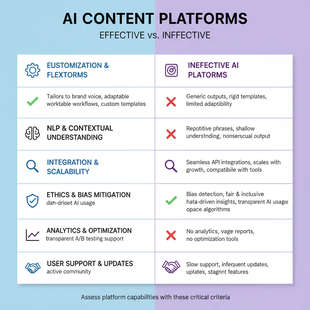 What to Look For in an AI Content Platform