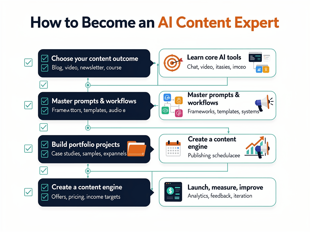 Tools and Next Steps to Launch Your AI Content Career