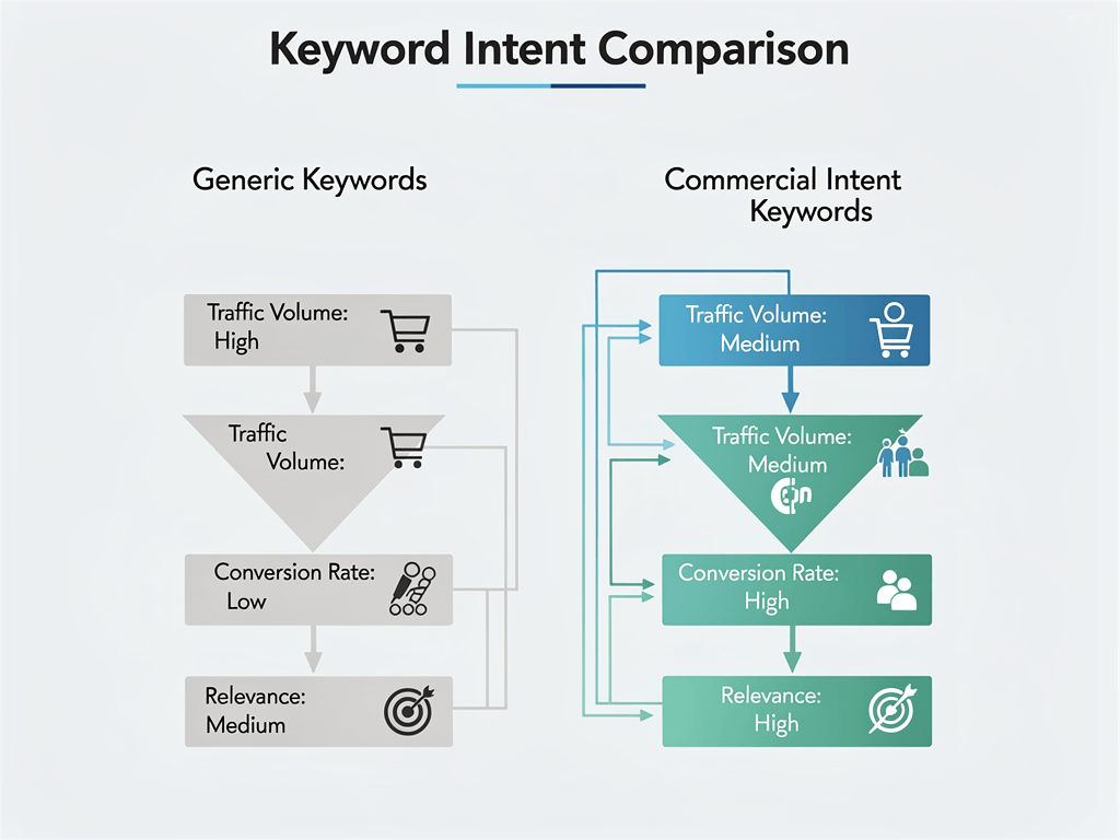 Step 2: Target Commercial Intent Over Generic Keywords